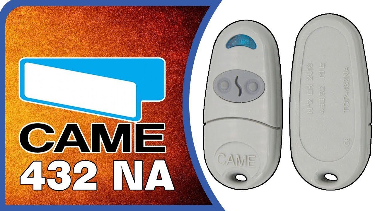 Как запрограммировать пульт для ворот и шлагбаума - CAME TOP 432 NA смотреть онлайн