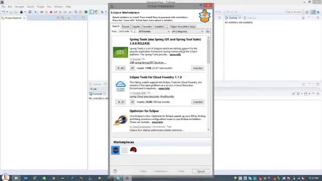 Learning and teaching : Setting up environment to create Spring boot project смотреть онлайн
