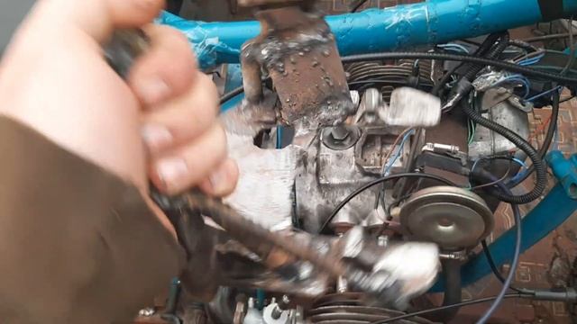 Урал м-66 кастом. Автомобильный генератор под ременную передачу. смотреть онлайн
