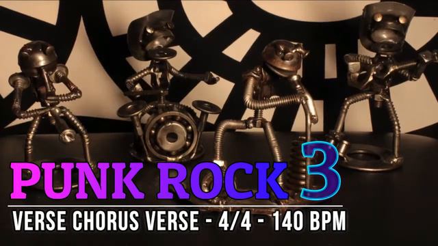 140 BPM - Punk Rock 3 - 4/4 Drum Track - Metronome - Drum Beat смотреть онлайн
