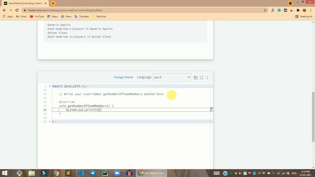HackerRank Java Method Overriding problem solution in Java | Java Solutions | Programmingoneonone смотреть онлайн