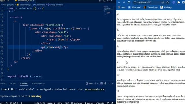 React JS | Load More | Show More pagination смотреть онлайн
