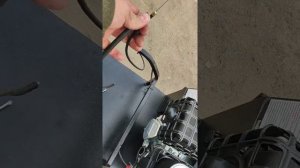 Смазка тросика газа мотобуксировщика Ikudza Long