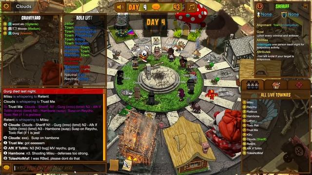 Town of Salem Ranked | HOW TO CARRY FROM BEHIND | Sheriff Gameplay смотреть онлайн