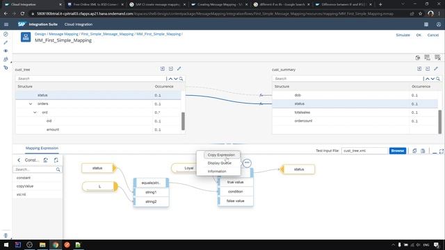 SAP CPI Course | Message Mapping | Create First Simple Message Mapping and using Standard Functions смотреть онлайн