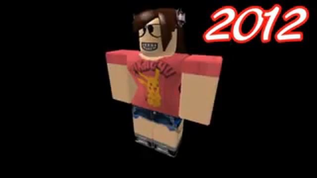 Roblox avatar evolution (2006-2018) смотреть онлайн