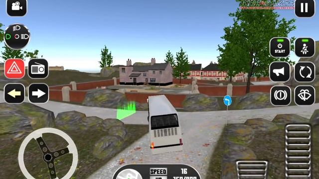 Bus Driver Academy Simulator 3D - Mountain Transport Driving - Android GamePlay смотреть онлайн