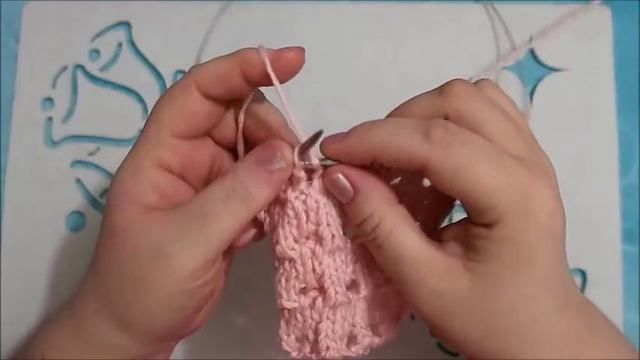 КРАСИВЫЙ И ПРОСТОЙ УЗОР СПИЦАМИ. МАСТЕР КЛАСС ДЛЯ НАЧИНАЮЩИХ. смотреть онлайн