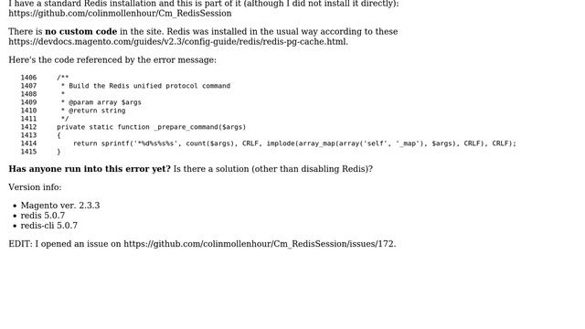 Magento: Magento 2 Redis Deprecated Functionality Causing Magento not to Start смотреть онлайн