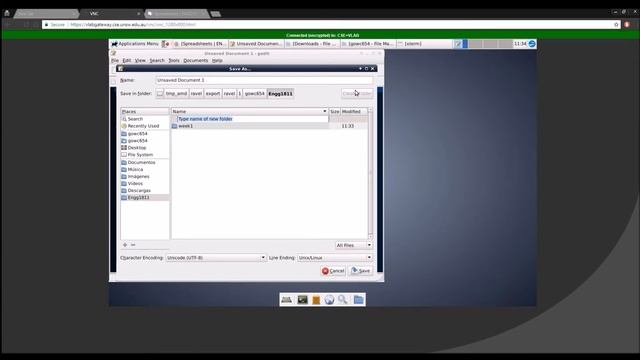 Create directory during save as - CSE lab computer смотреть онлайн