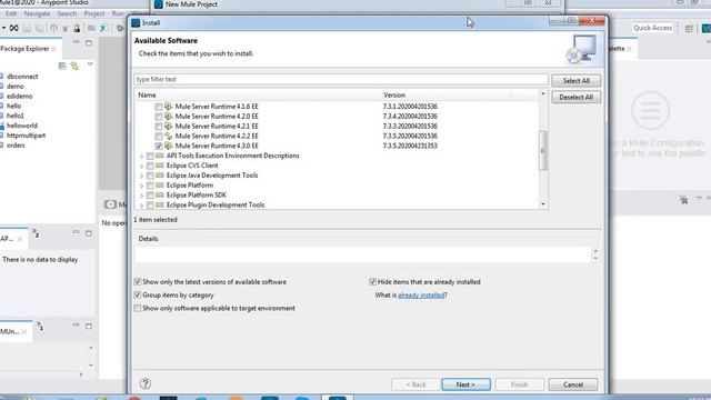 Installation Runtime version Anypoint studio |Update Runtime version in AnypointStudio |mule4 смотреть онлайн