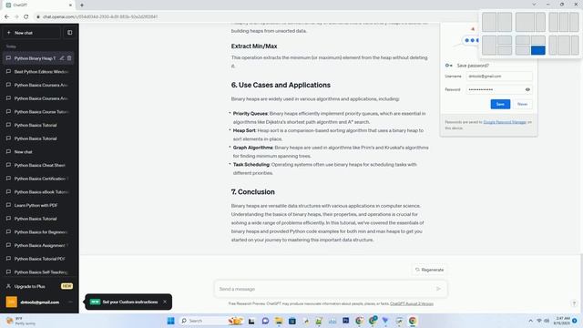 python binary heap смотреть онлайн