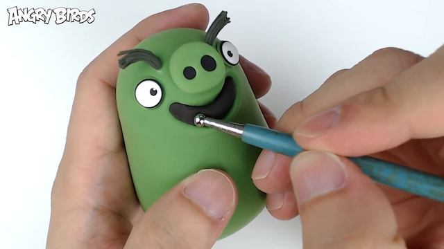 Squash Clay Makes Angry Birds Leonard