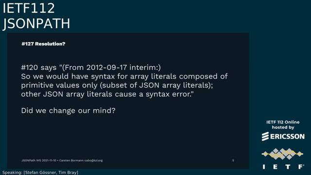 IETF112-JSONPATH-20211110-1200 смотреть онлайн