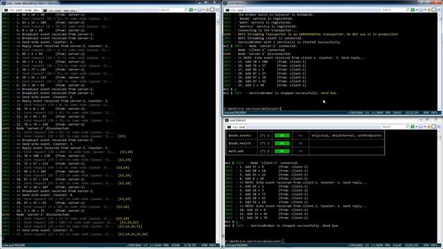 Moleculer - NATS Streaming intro смотреть онлайн