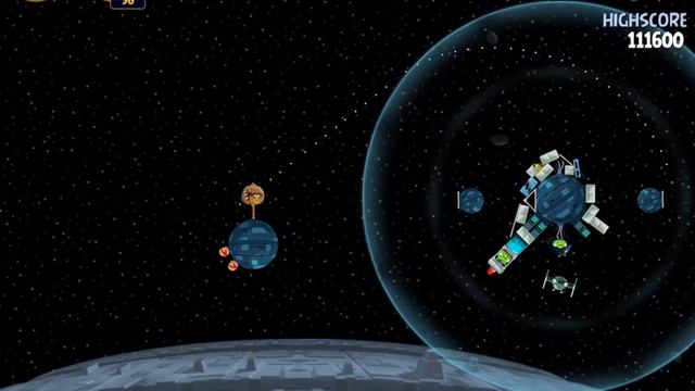 Angry Birds Star Wars Level 2-35 Death Star. 3 stars смотреть онлайн