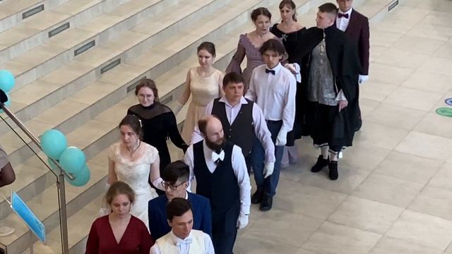 Бал "Весна 45-го года" в ДВФУ Владивосток 13 мая 2023 смотреть онлайн