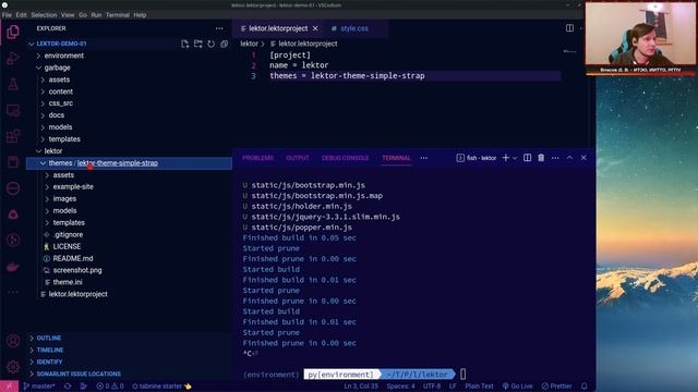 Компьютерный практикум - Тема 2 - Lektor. Bootstrap.