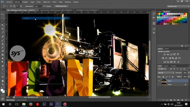 [CURSO PHOTOSHOP] 3. "COLOREAR" ELEMENTOS DE UNA FOTO Y HERRAMIENTA LAZOS смотреть онлайн