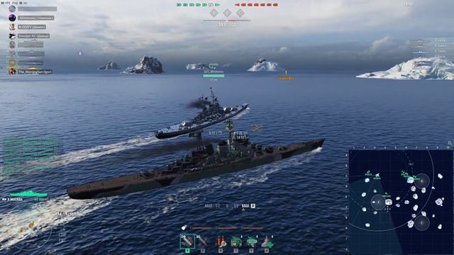 World of Warships 2022 03 23 Клановые бой. Клан GT! смотреть онлайн