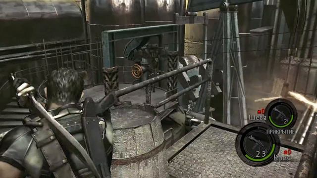 Resident Evil 5 {Часть 9} "Буровая" смотреть онлайн