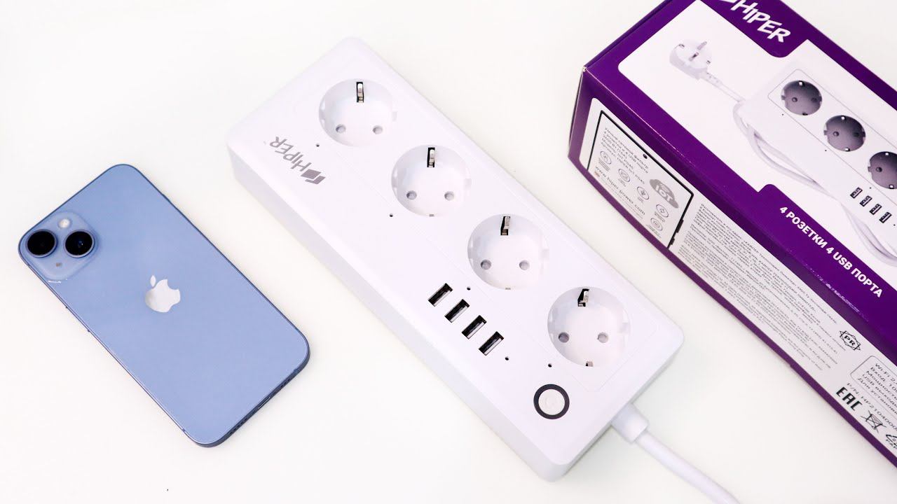 iPhone 14 УПРАВЛЯЕТ СЕТЕВЫМ ФИЛЬТРОМ - Hiper IoT PS45 смотреть онлайн