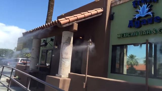 Fresh Agave Palm Desert CA. #mistingsystem #misters #palmdesert #restaurant #vacation #dinner #pati смотреть онлайн