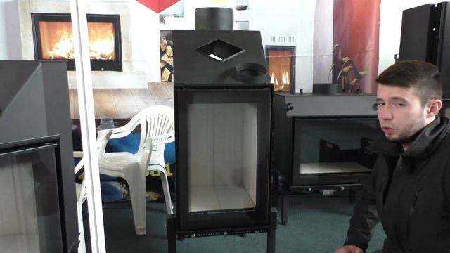 Каминная топка Жарко AIR Tower 16 кВт смотреть онлайн