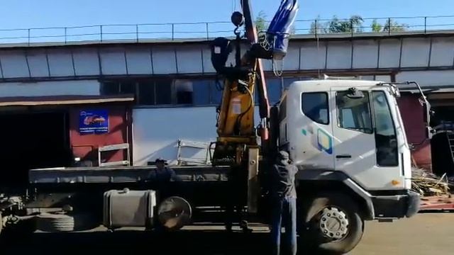 Установка КМУ манипулятора. смотреть онлайн