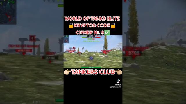 CIPHER Nr.9✅ KRYPTOS CODE 🔓 WORLD OF TANKS BLITZ смотреть онлайн