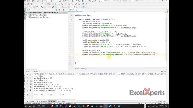 Java Array Value vs Reference Types - Michael Pomeroy смотреть онлайн