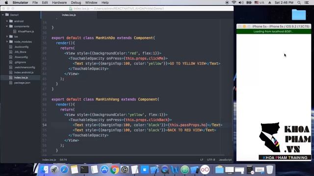 REACT NATIVE KHOA PHẠM | Bài 18: ROUTE PHẦN 3 смотреть онлайн