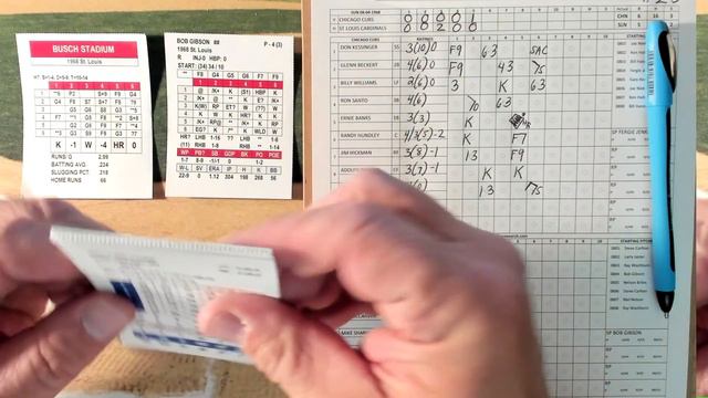 1968 Bob Gibson Replay - Game 23 vs Chicago - Inside Pitch Baseball смотреть онлайн