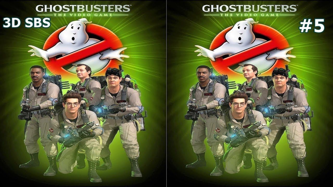 Ghostbusters: The Video Game 3D Video 3D SBS VR Box  Google Cardboard 5