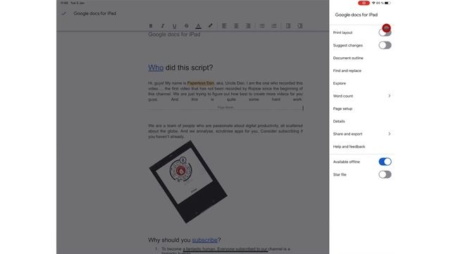 A beginner’s guide to Google Docs for the iPad| Paperless X смотреть онлайн