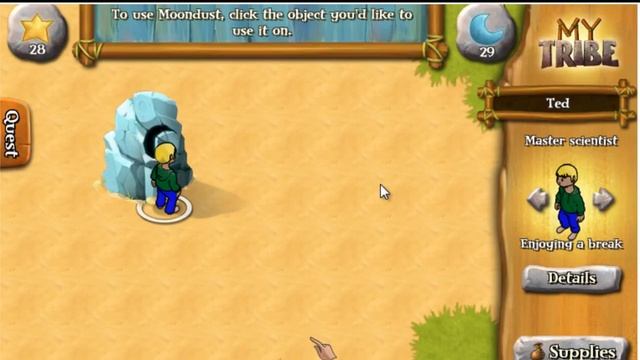 MyTribe Mystery Moon Rock and Star Rock Solved смотреть онлайн