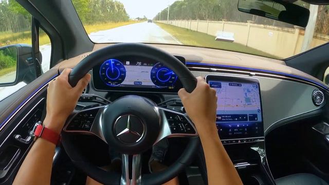 2024 Mercedes-Benz EQE 350+ POV - The SUV of the Future смотреть онлайн