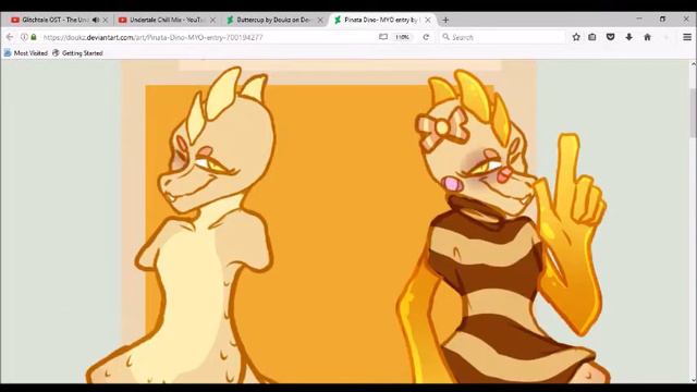 [Undertale] Speedpaint- Monster Kid смотреть онлайн