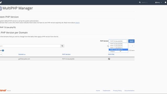Upgrade PHP In OVH cPanel смотреть онлайн