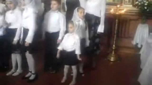 Детский хор в Лиепайском соборе Пасха 3 смотреть онлайн