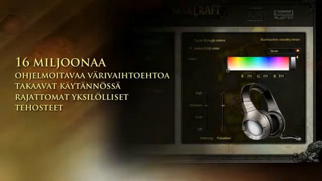 Sound Blaster World of Warcraft Headset [Wireless/ Wired] - Finish смотреть онлайн