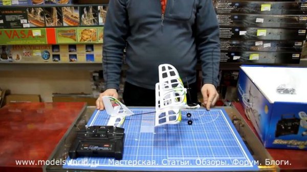 Обзор радиоуправляемой модели самолета SLOW FLAER 100