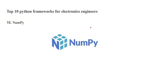 Top 10 + 10 Python Frameworks For Electrical & Electronics Engineers смотреть онлайн