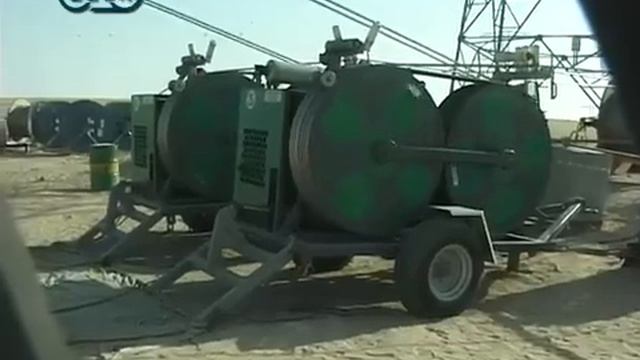 Transmission line construction 400 kVquad bundle stringing in Dubai, UAE смотреть онлайн