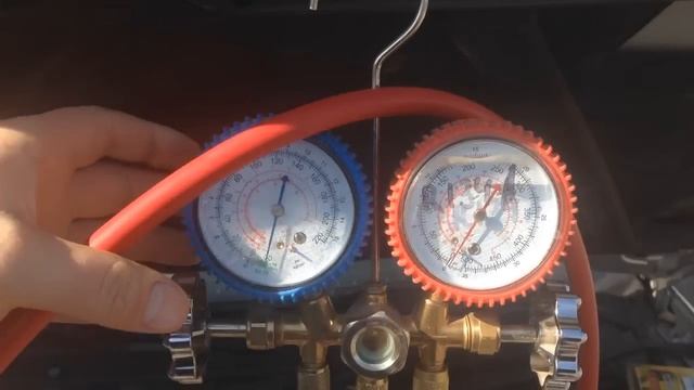 Автокондиционер заправка с нуля ч.1