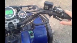 Обучалка езде на квадрике Apache 150cc(Для новичков)