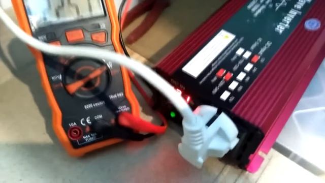 Хороший бюджетный инвертор с чистым синусом 12 - 220 вольт с AliExpress! смотреть онлайн