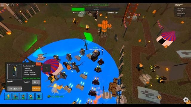 ?[HALLOWEEN] Tower Defense Simulator Beta Jack O Bot Boss Beat Down #2 смотреть онлайн