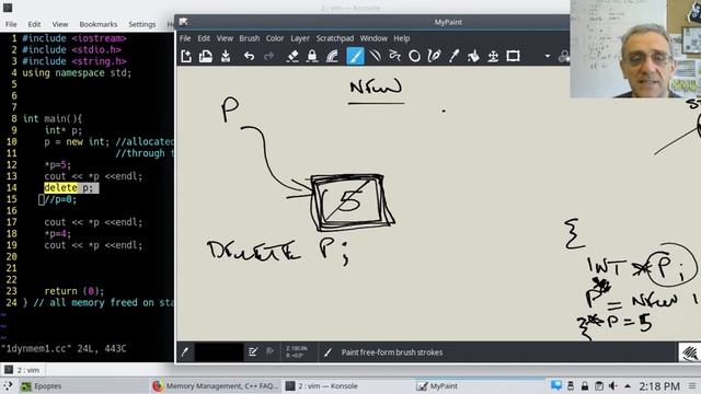 CS3 Lesson 17: Dynamic memory - new, delete смотреть онлайн