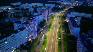 Потрясающие виды Усть-Илимска с высоты